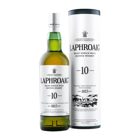 Laphroaig 10 Years Old Islay Single Malt Scotch Whisky 70cl