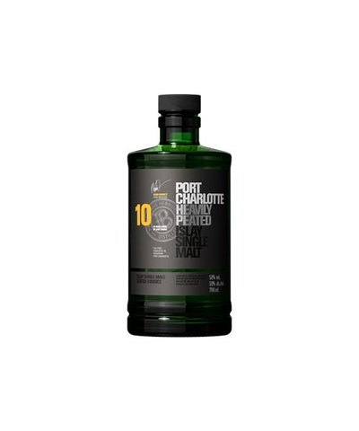 Bruichladdich Port Charlotte 10 Years old Single Malt Scotch, Islay, Scotland 70cl