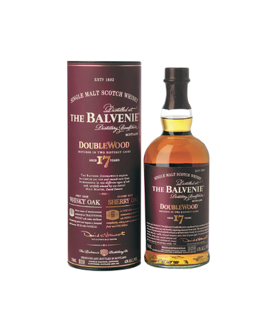 Balvenie double wood 17years old  Speyside single malt Scotch Whisky 700ml