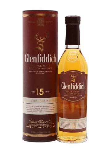 Glenfiddich 15 Years Old Single Malt Scotch Whisky 700ml